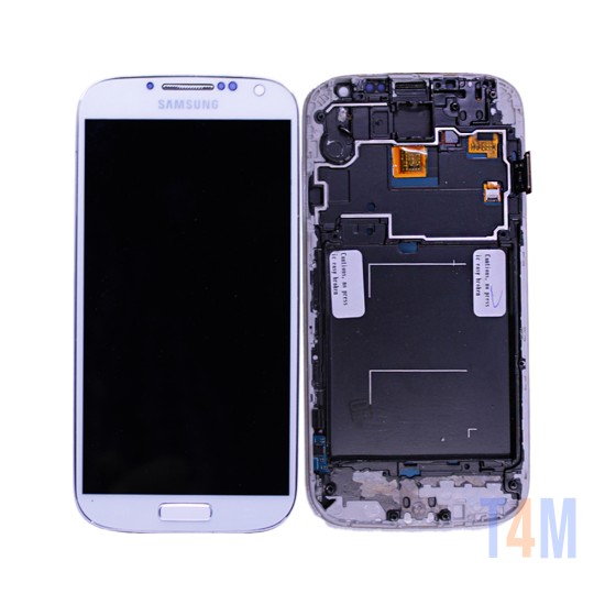 Touch+Display+Frame Samsung Galaxy S4/I9500 Branco